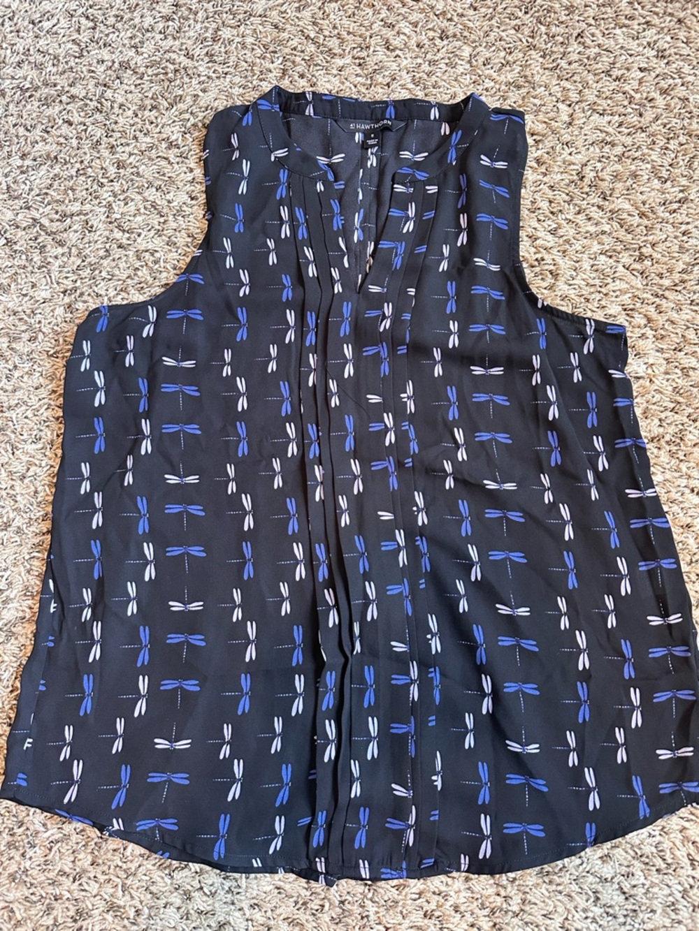Black Sleeveless Women Top